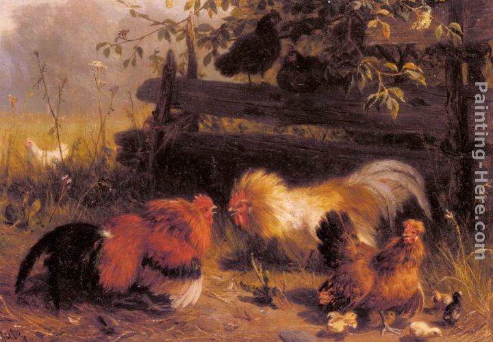 Carl Jutz Chickens